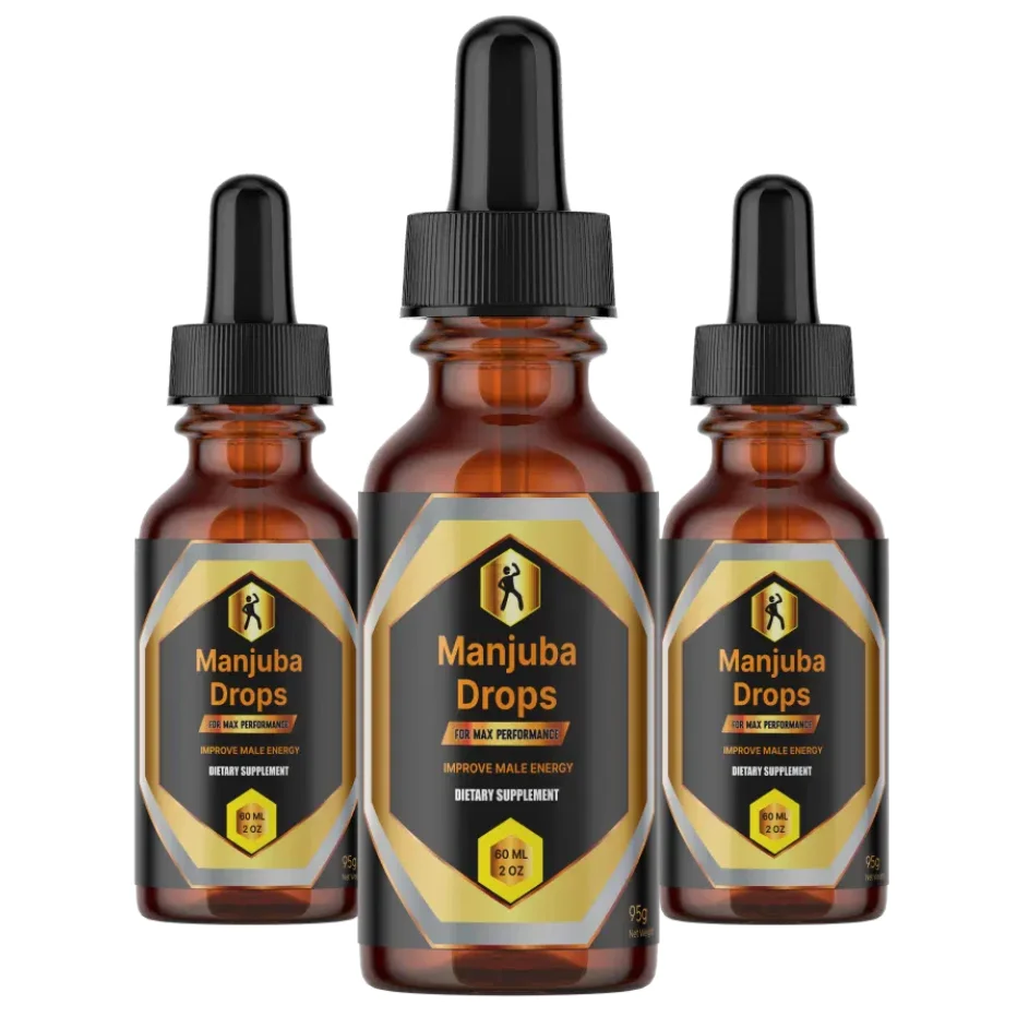 Manjuba Drops 3 bottles